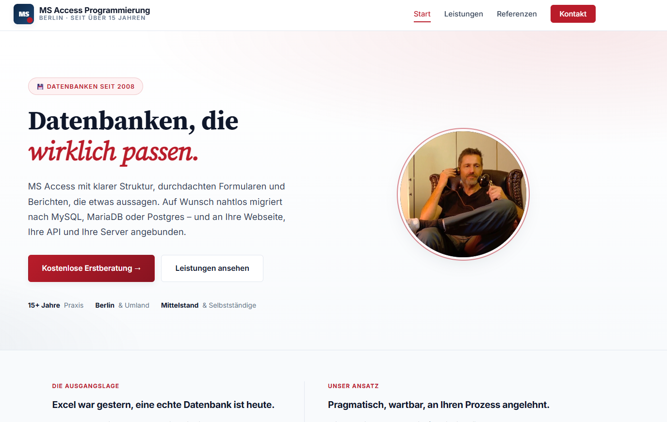 Access Programmierung Screenshot